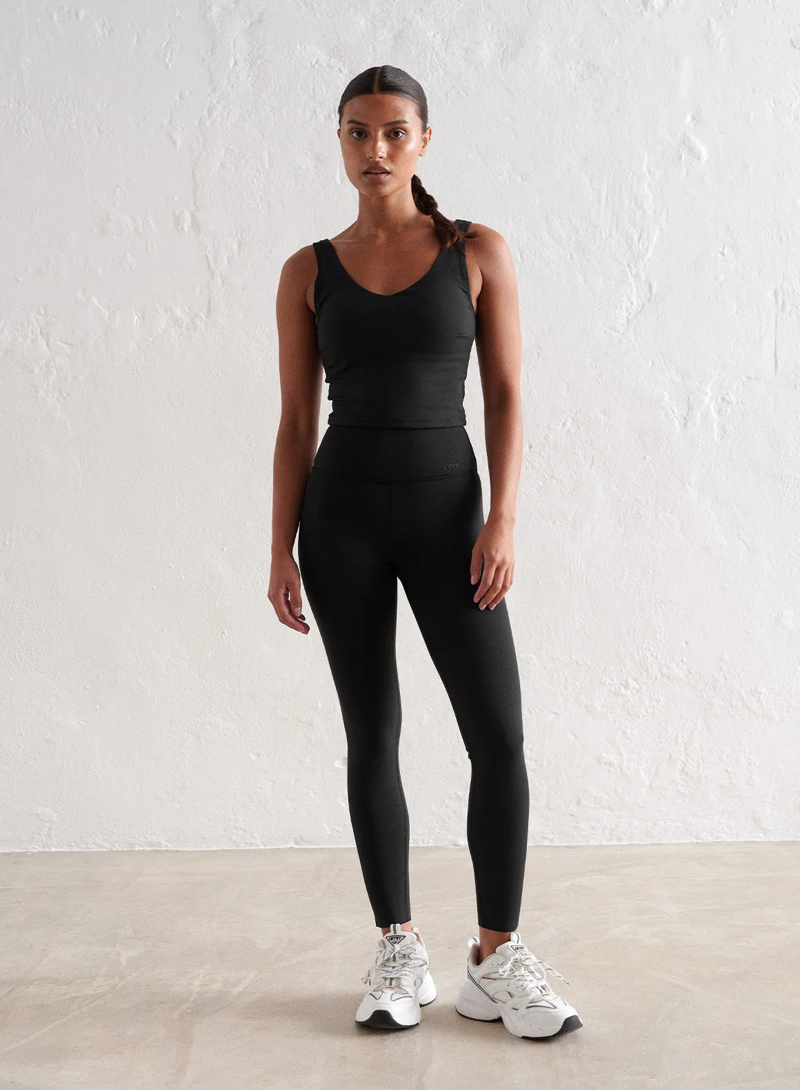 Black Sense Petite Tights Quick Release Moisture Management Chill Mode