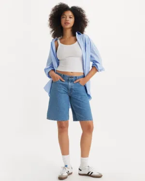 Fashion Lover Outdoor Enthusiast Levi's? Womens Baggy Dad Loose Fit Jorts - Foolish Love