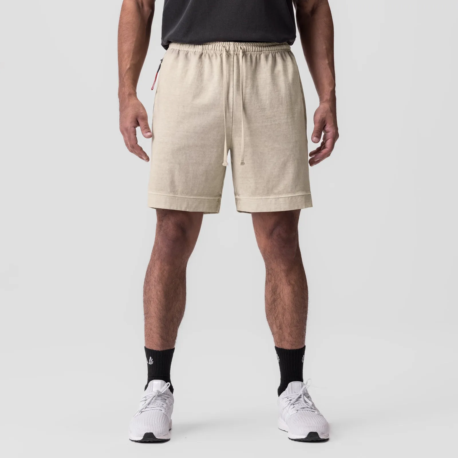 handmade touch City Look 0782. Tech Essential? Sweat Short - Faded Beige