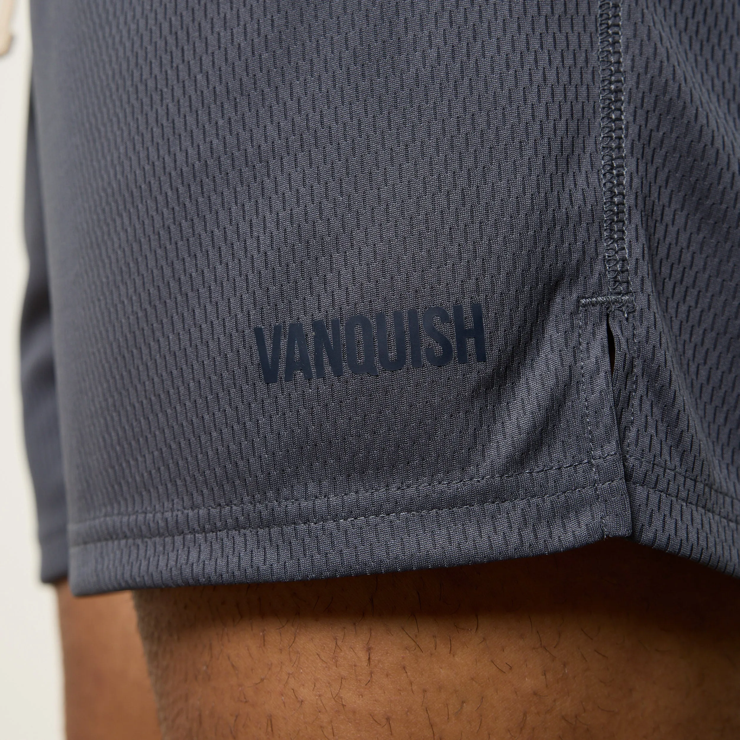 Vanquish Essential V2 Denim Blue Mesh Shorts finance industry