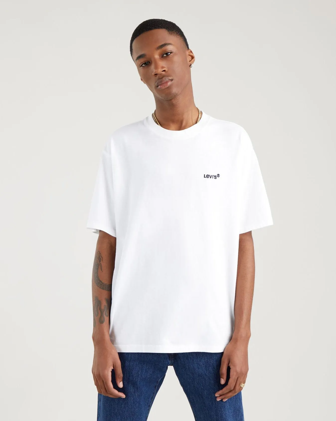 Active Ready Abrasion Resistant Surface Levi's? Red Tab Vintage Tee - White