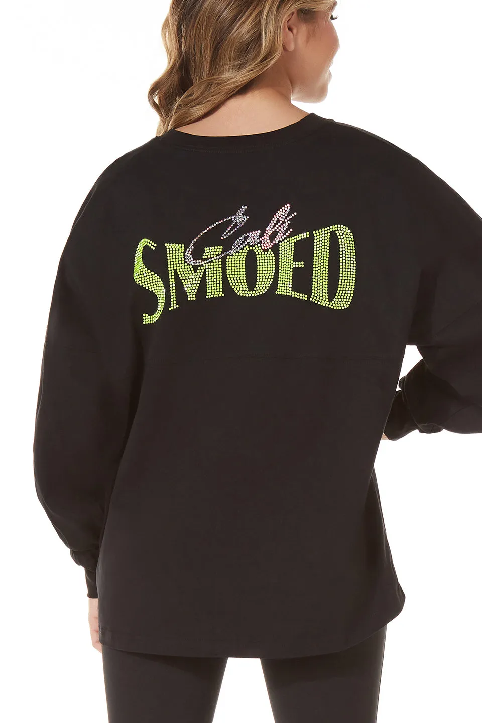 OdorResistant Club SMOED Sparkle Pullover in Black