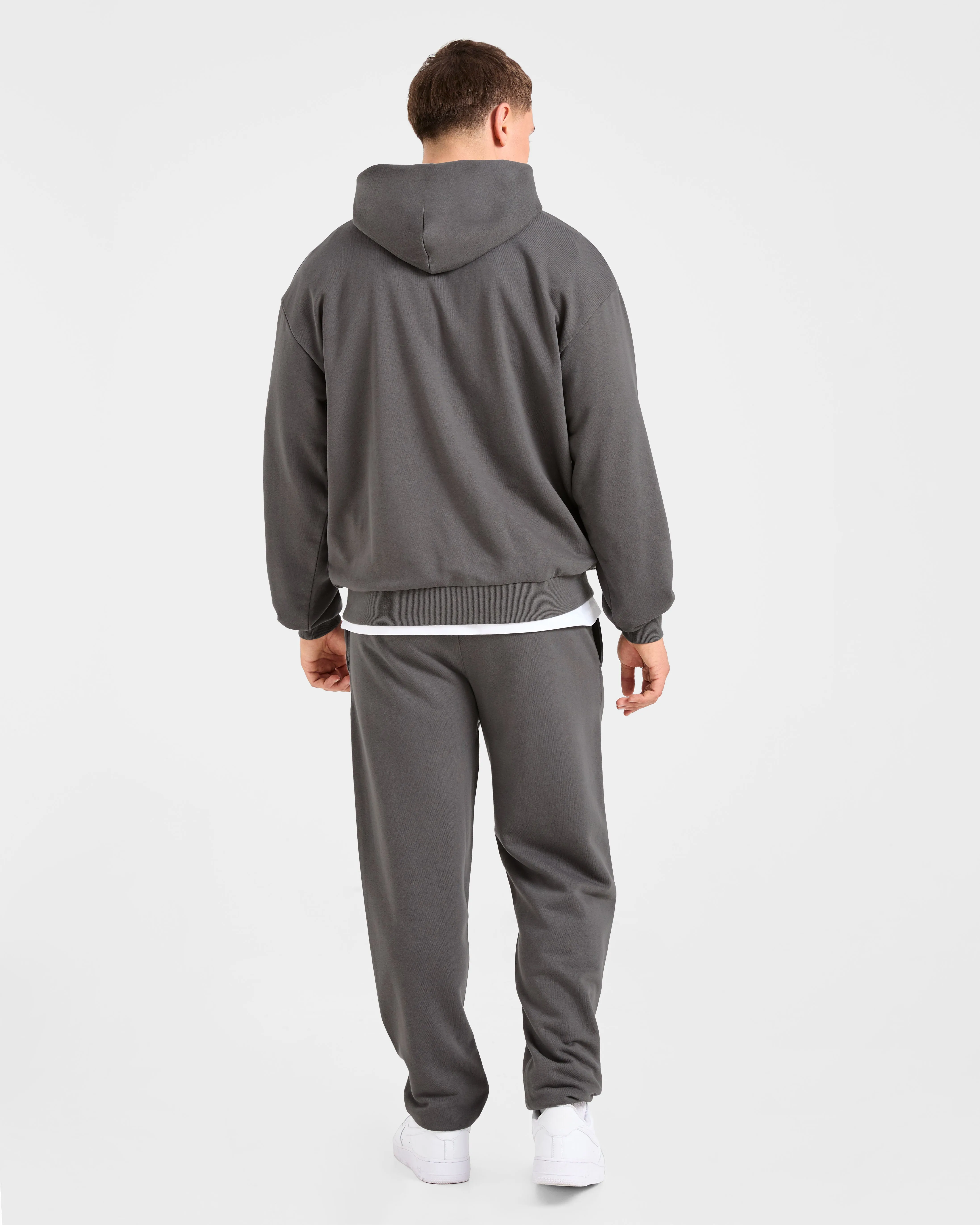 Craft Oversized Hoodie - Charcoal Platypus like