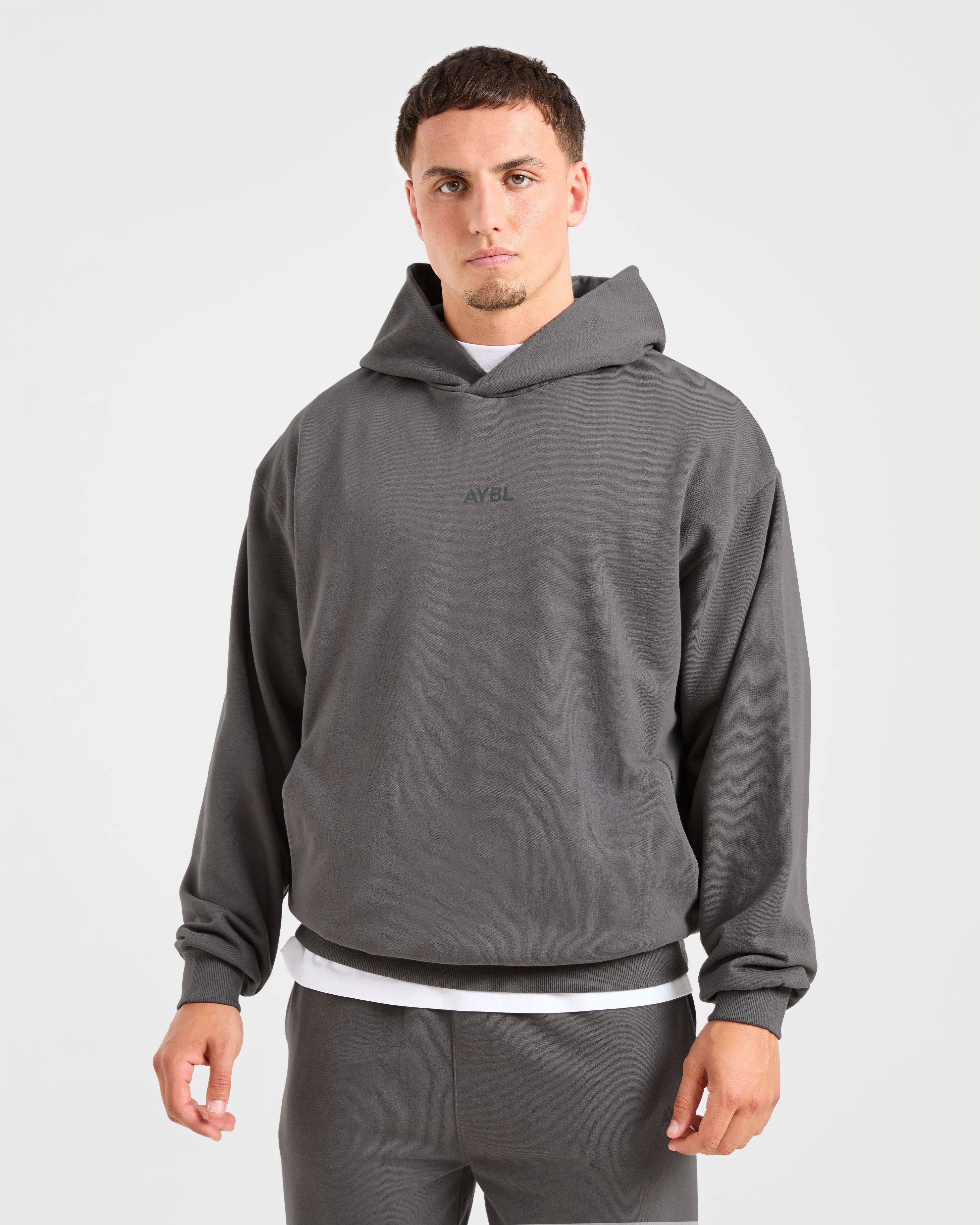 Craft Oversized Hoodie - Charcoal Teen Fashion windproof