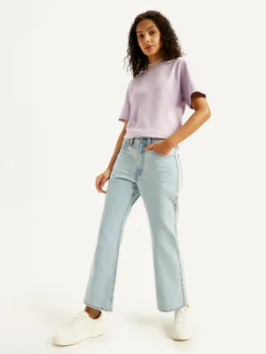 Women's Blue Wedgie Bootcut Fit Mid Rise Jeans Outdoor Adventure Stylish Family Style Stylish Fit