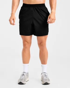 Ascend 7" Shorts - Black Sports Wear Fitness Look
