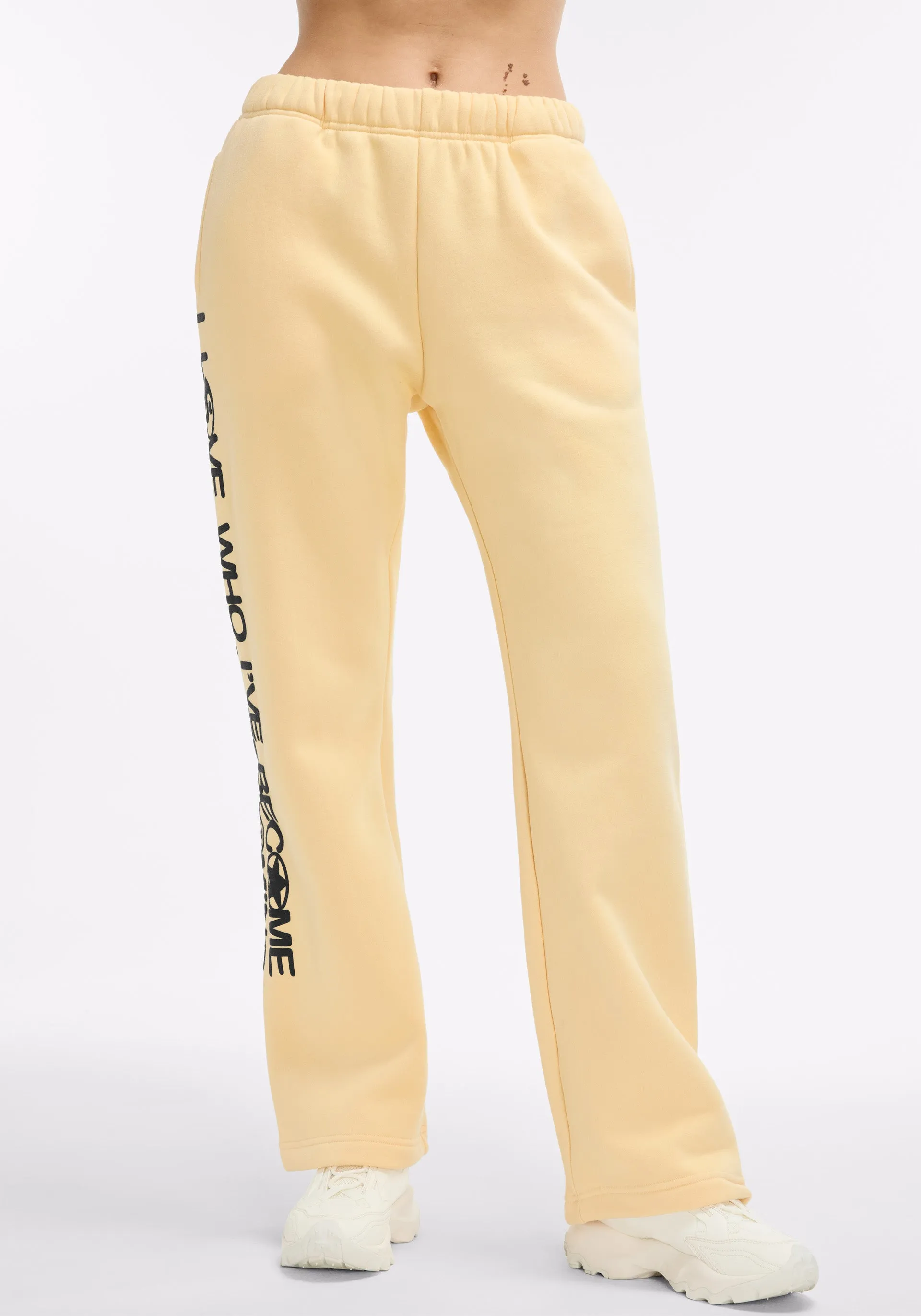 I Love Who I??ve Become Wide Leg Sweatpants NoiseReducingFabric