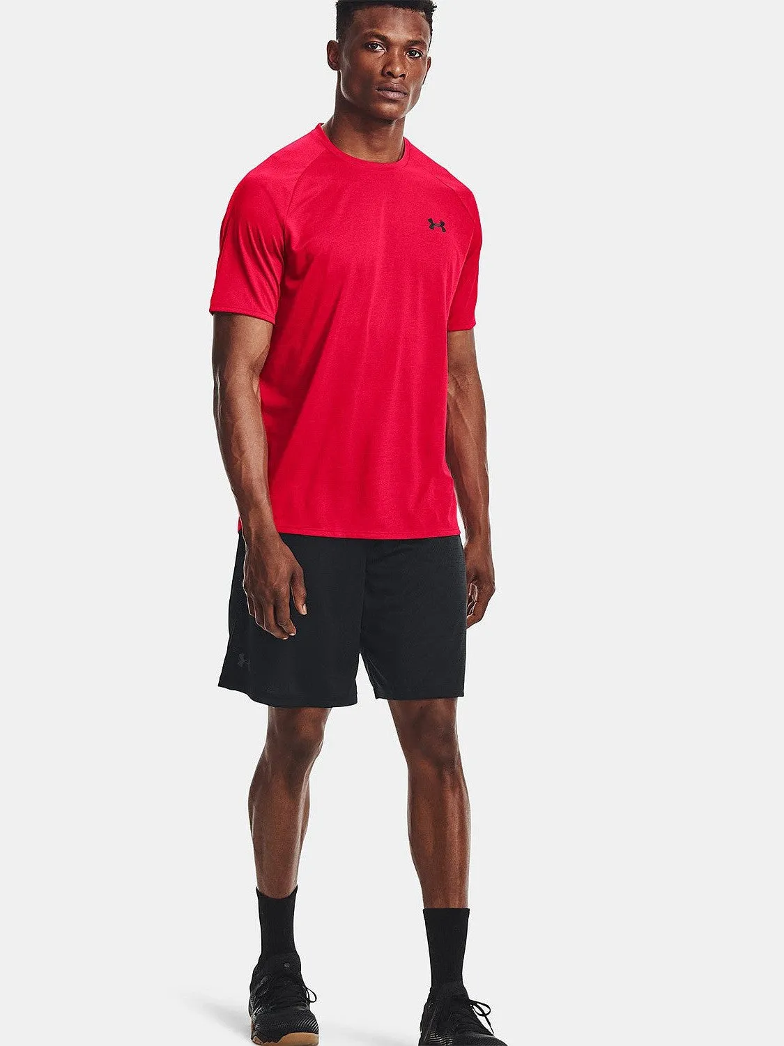 quick dry Quick Access Zip Pockets Tech Mesh Shorts