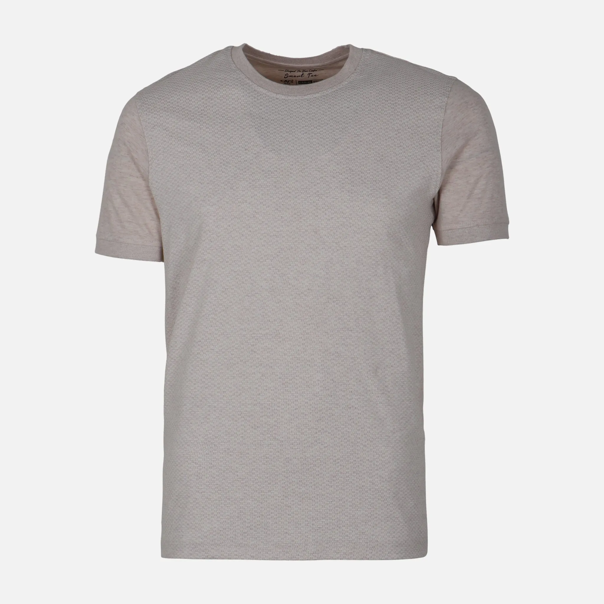MEN T-SHIRT ROUND NECK REGULAR FIT Couple Look Model Glow