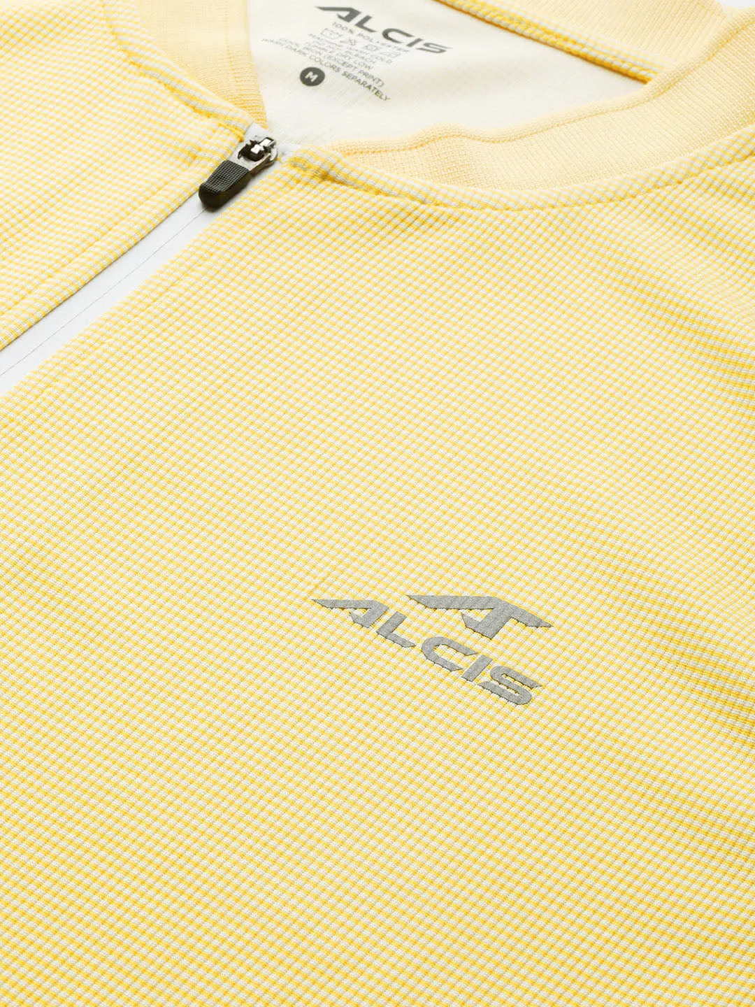 Alcis Men Dry Tech Slim Fit T-shirt Adjustable Waistband Push Edge