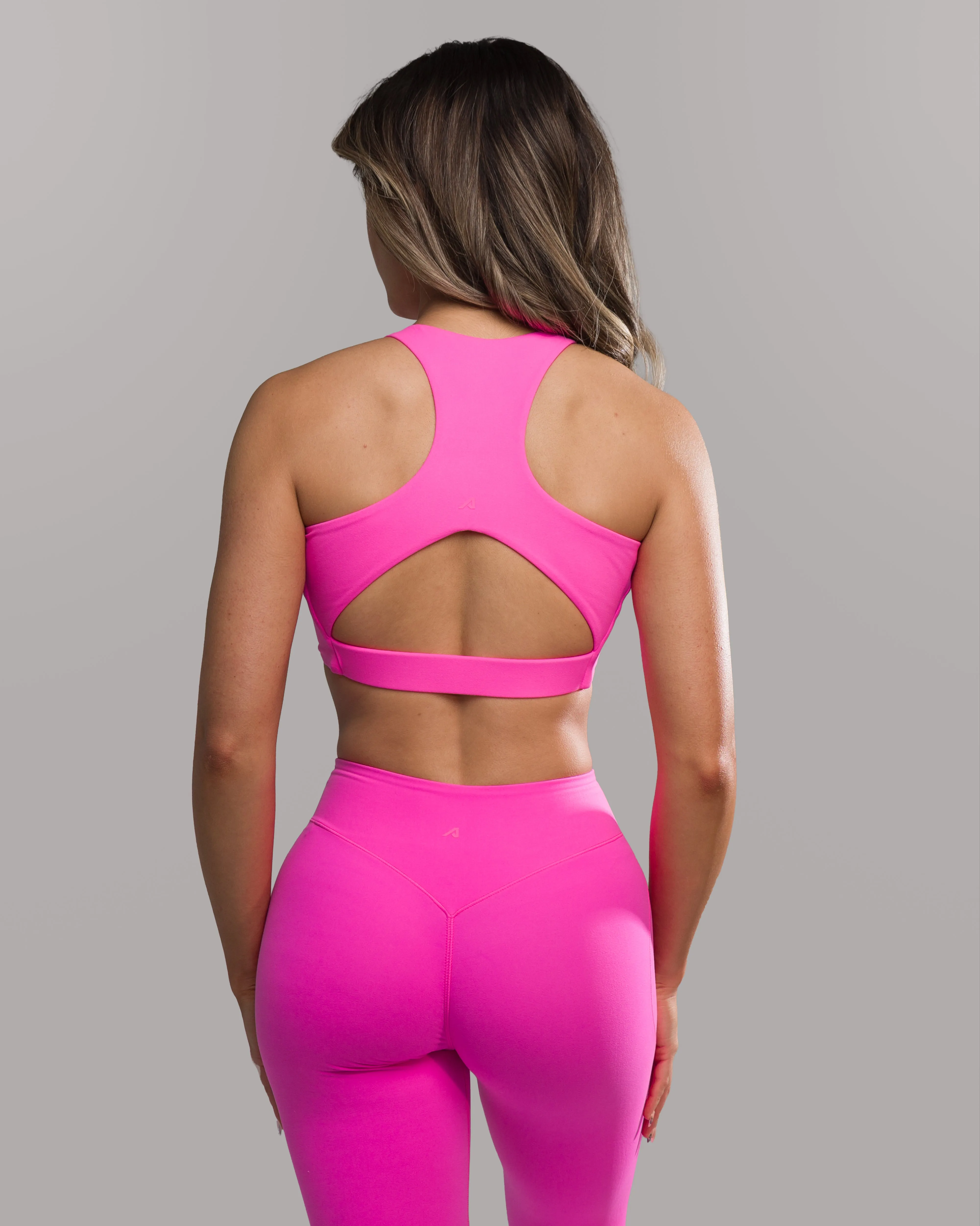 Interval Bra - Malibu Pink Solid Size Range