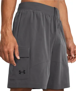 summer shorts Under Armour Stretch Woven Cargo Mens Training Shorts - Grey