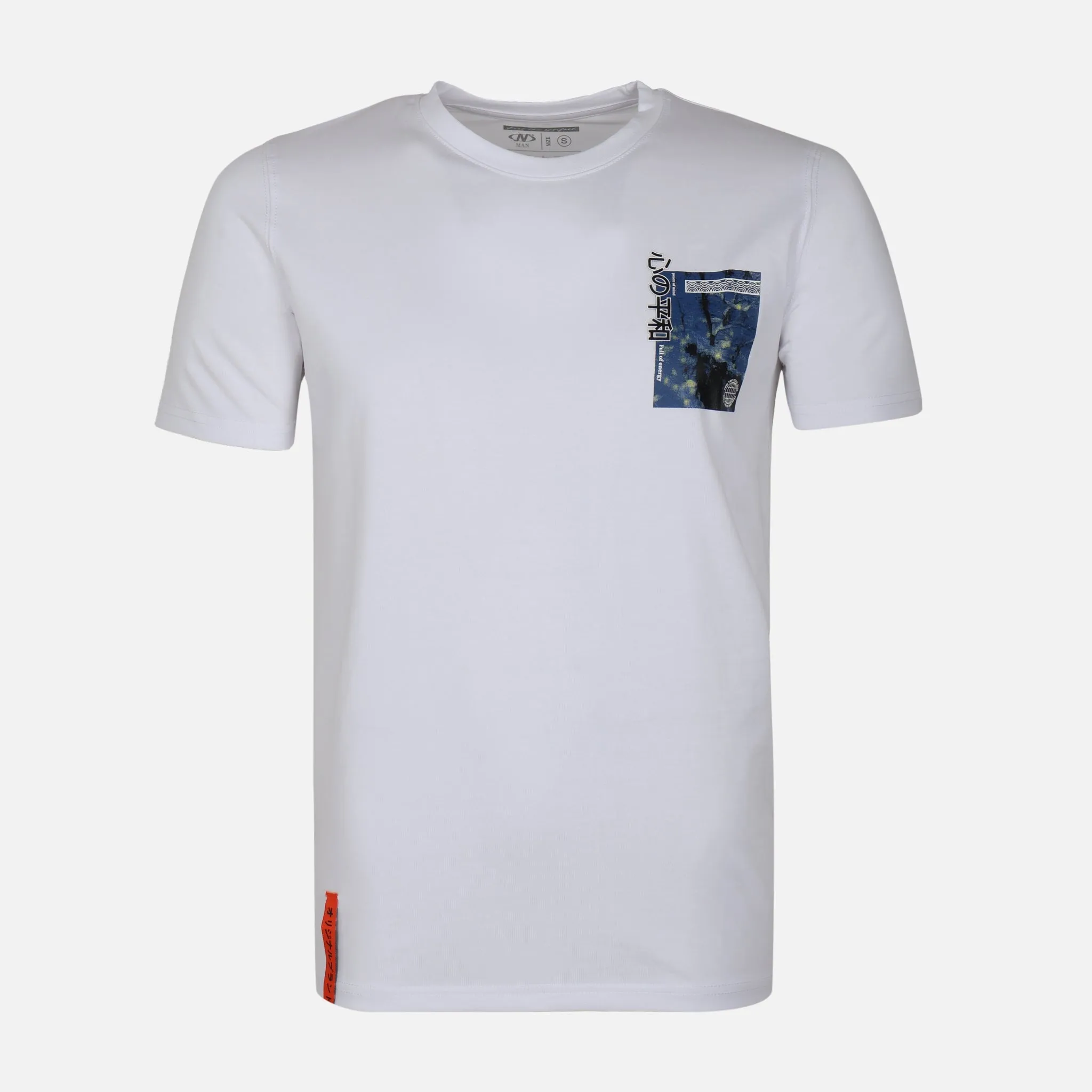 MEN T-SHIRT ROUND NECK FlexSeamTechnology Happy Core