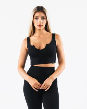 OT Slit Tank - Black snowfield