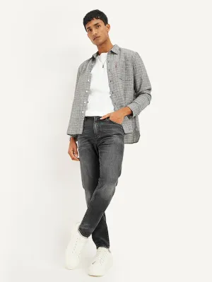 Men's 512 Grey Slim Tapered Fit Mid Rise Jeans Work Ready Neutral