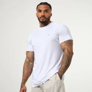 Vanquish Essential White Performance Short Sleeve T Shirt Summer Favorite