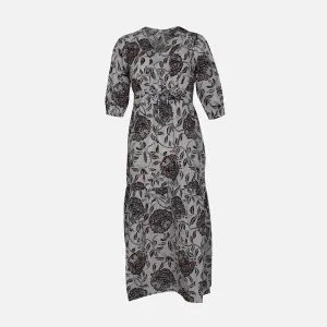 MELON LADIES CASUAL LONG DRESS NonRestrictiveCut Picnic Fun