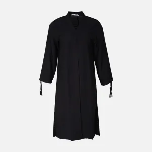 WOMEN WOVEN MIDI DRESS Easy Wash Free Mind
