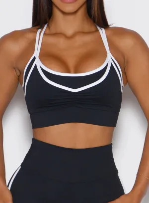 Power Line Bra Microfiber fabric Ultrasonic seams