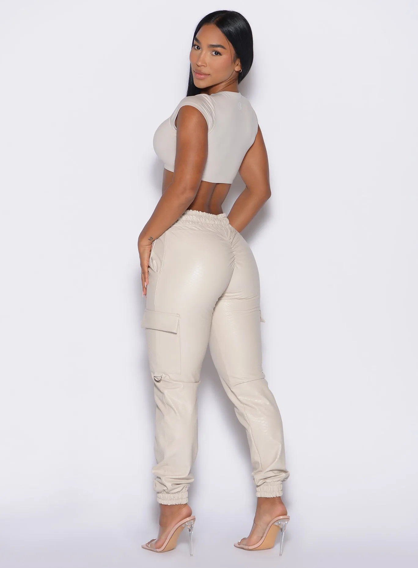 Reflective Trim Chic Comfort Liquid Cargos