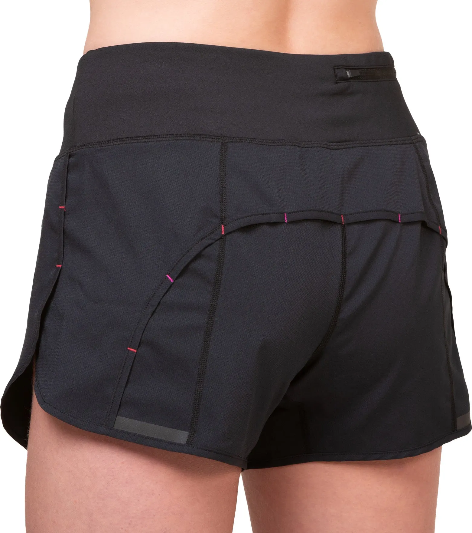 Ronhill Tech 4.5 Inch Womens Running Shorts - Black Athletic Shorts