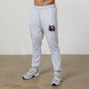 WaterRepellent High Density Weave Vanquish TSP Light Grey VQ Interlock Tapered Sweatpants
