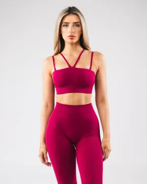 Amplify Gemini Bra - Berry Reinforced Stress Points