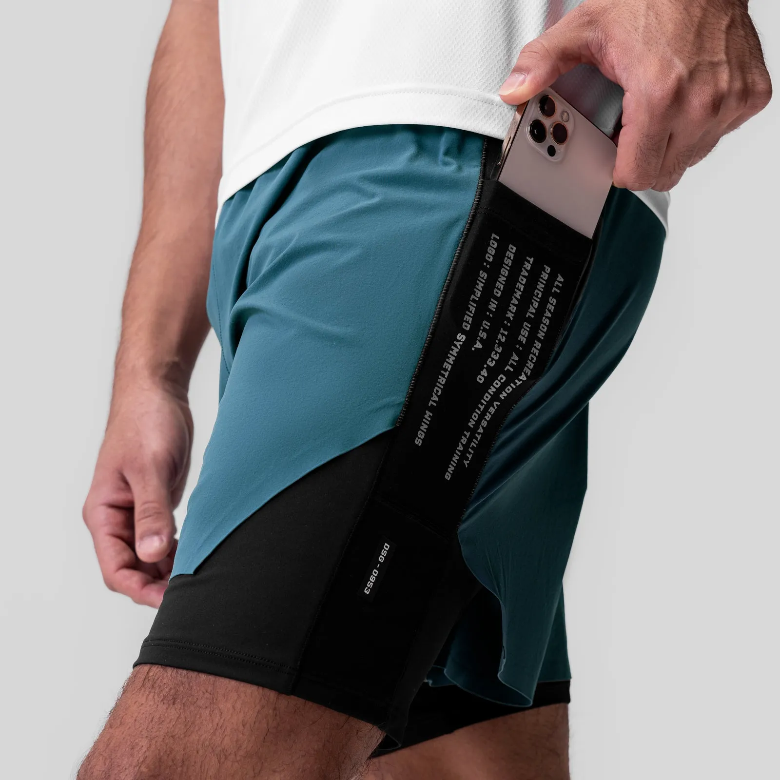 0953. Aerotex? Hybrid Liner Short - Storm Easy Wear