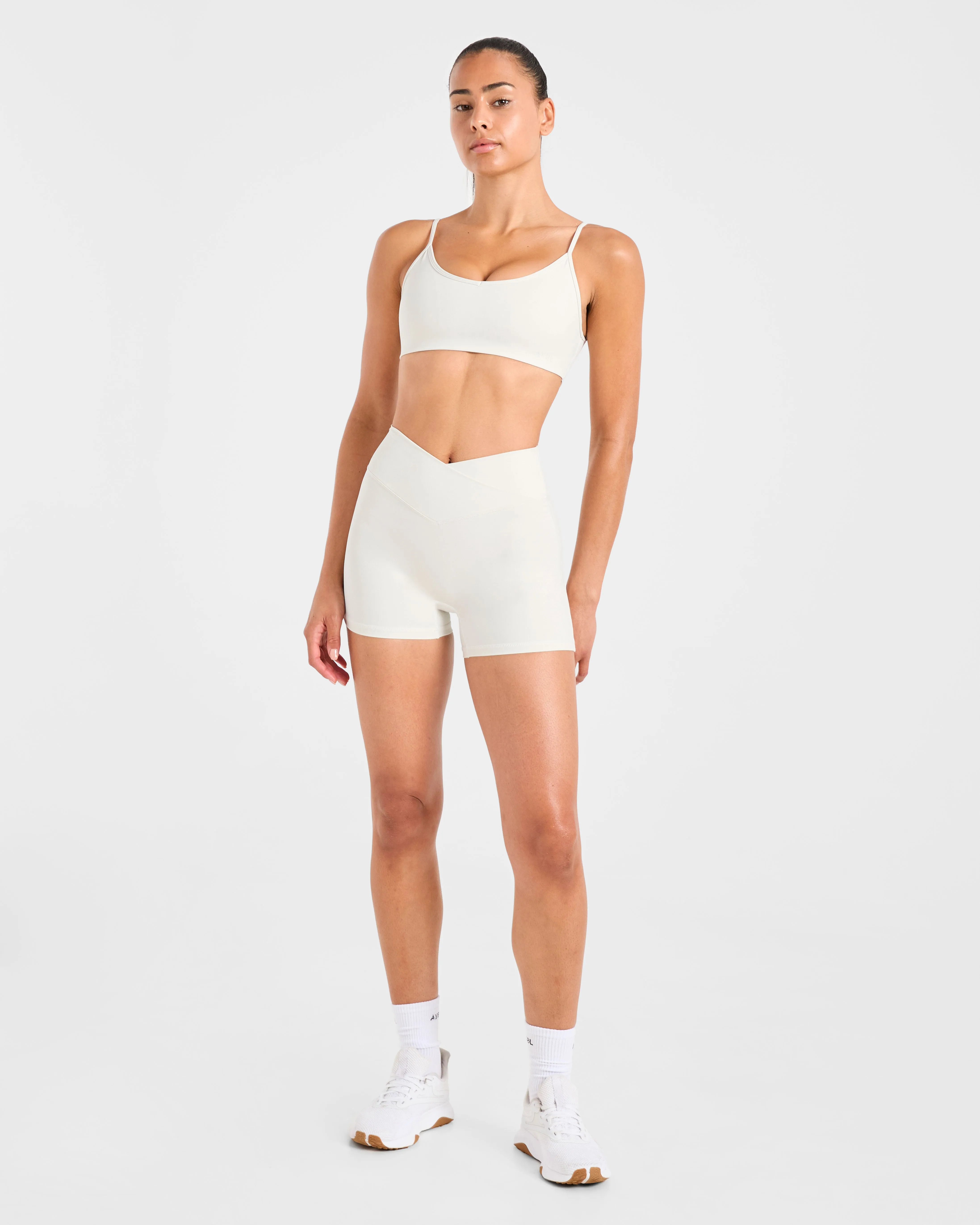 Sculpt Wrap Sports Bra - Tofu Secure Support