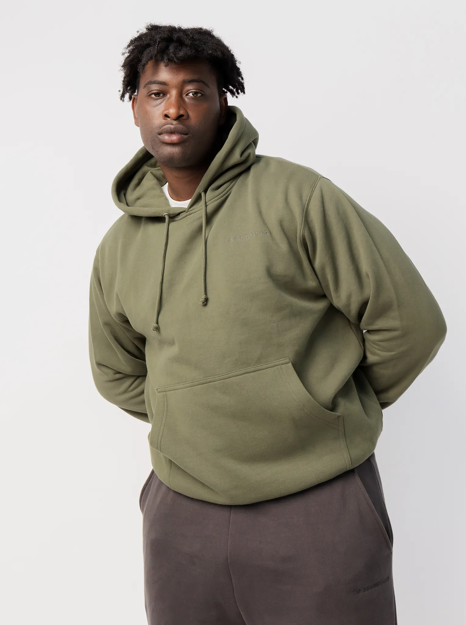 Relaxed Outfit Classic Hoodie in Fern