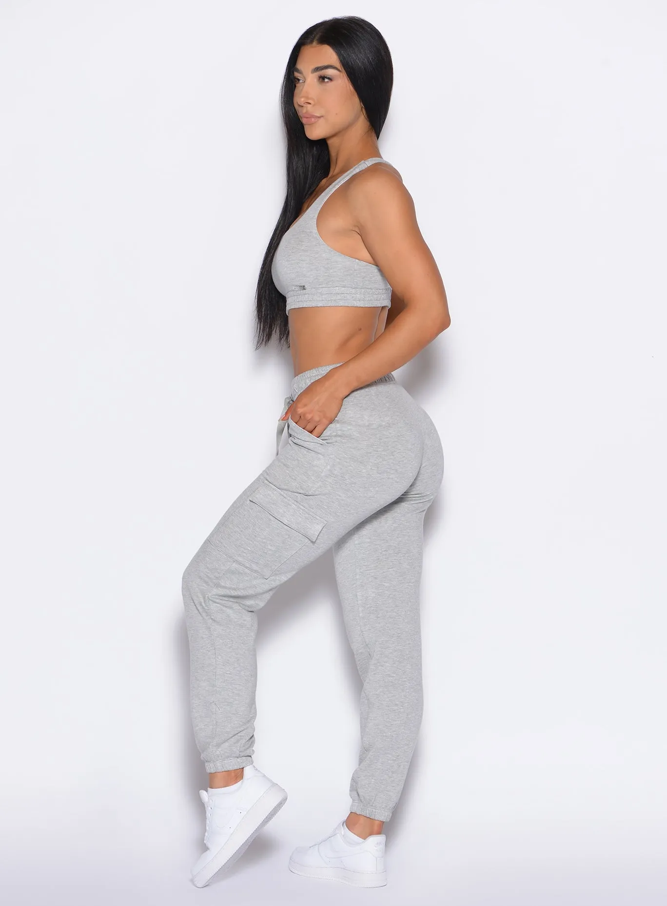 Sweat Joggers Active Lifestyle Hidden Zip Pockets