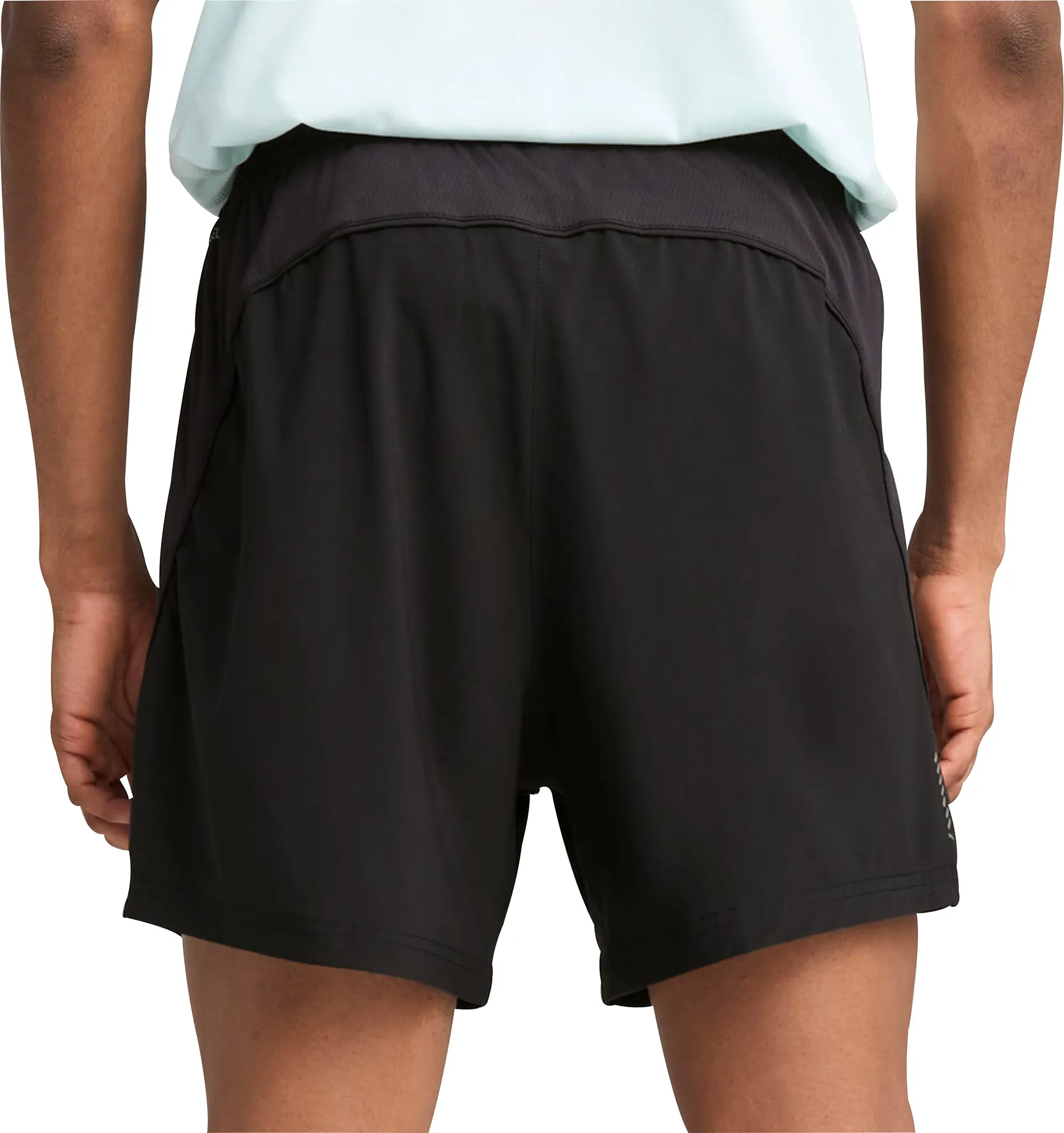 Puma Velocity 5 Inch Mens Running Shorts - Black Quick Access Cargo Pockets