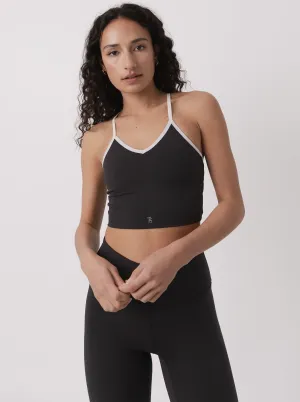 Retro Bra in Black Semi-formal