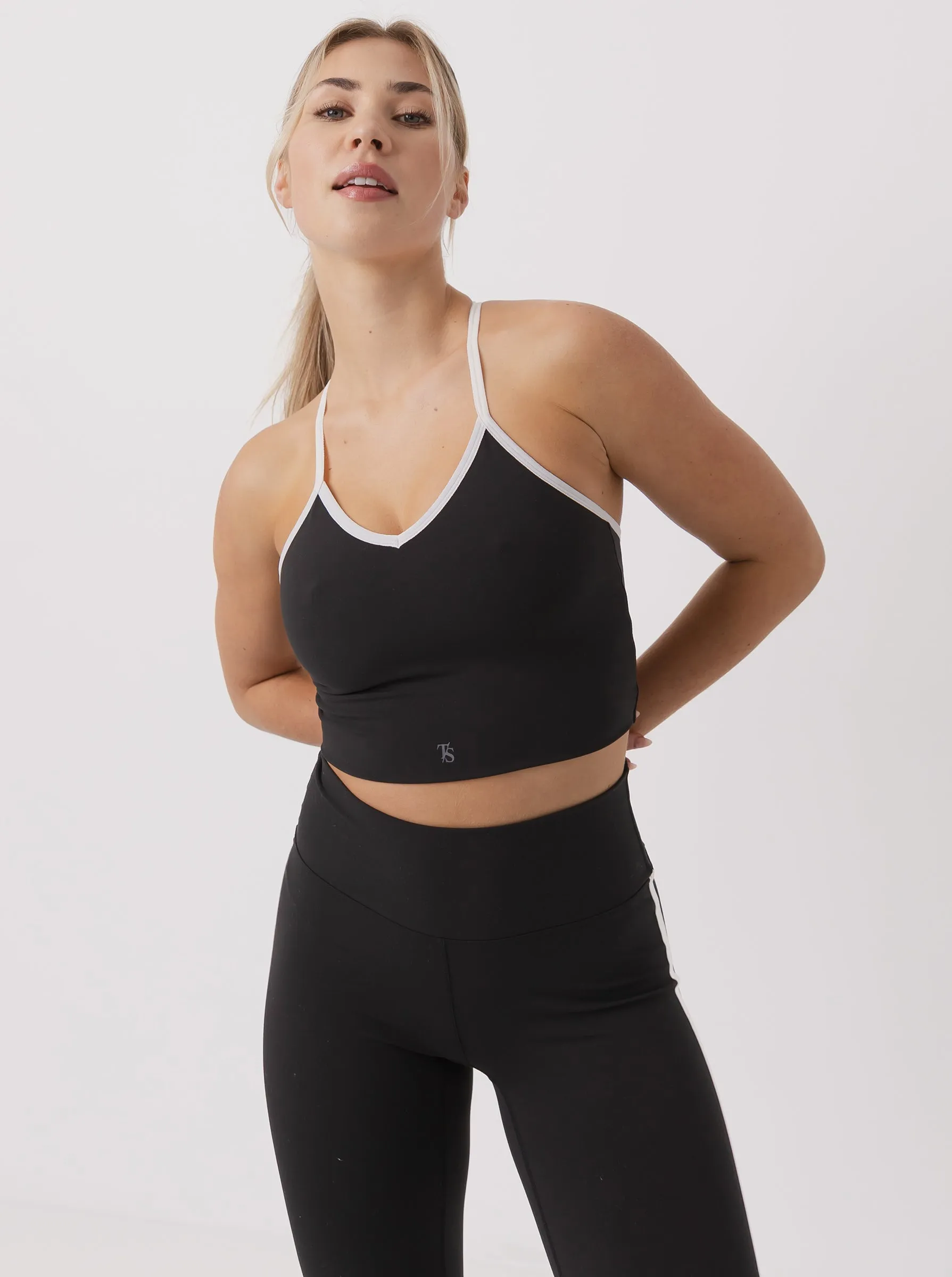 Retro Bra in Black Sports Comfort holiday apparel