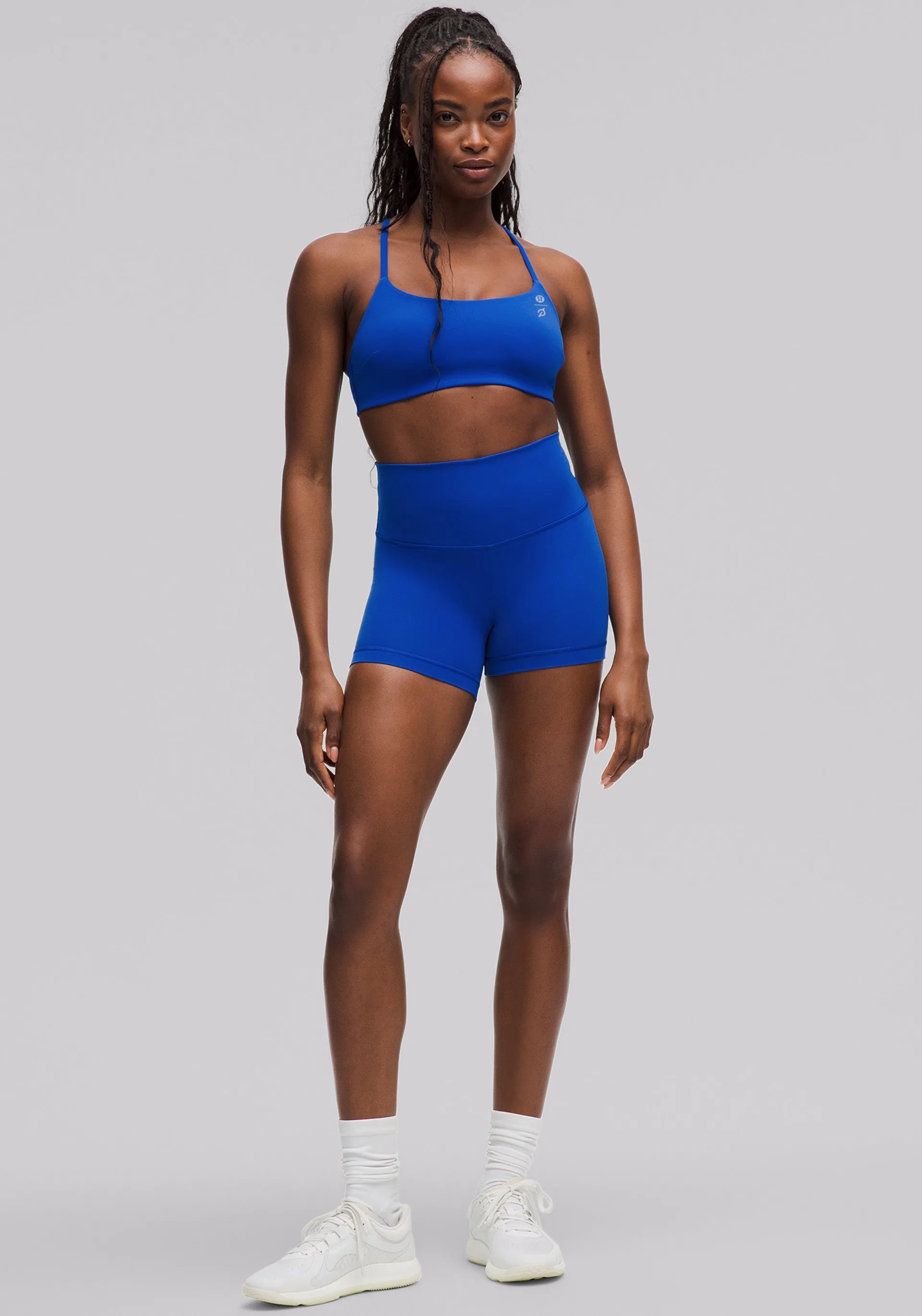 Breathable Material Wunder Train Strappy Racer Bra | Light Support, C/D Cup