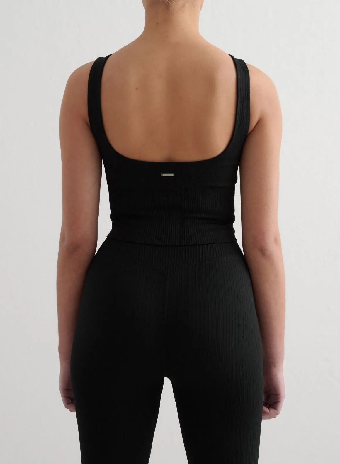 Black Ribbed Seamless Shaping Bralette Quick Flexible automatic control