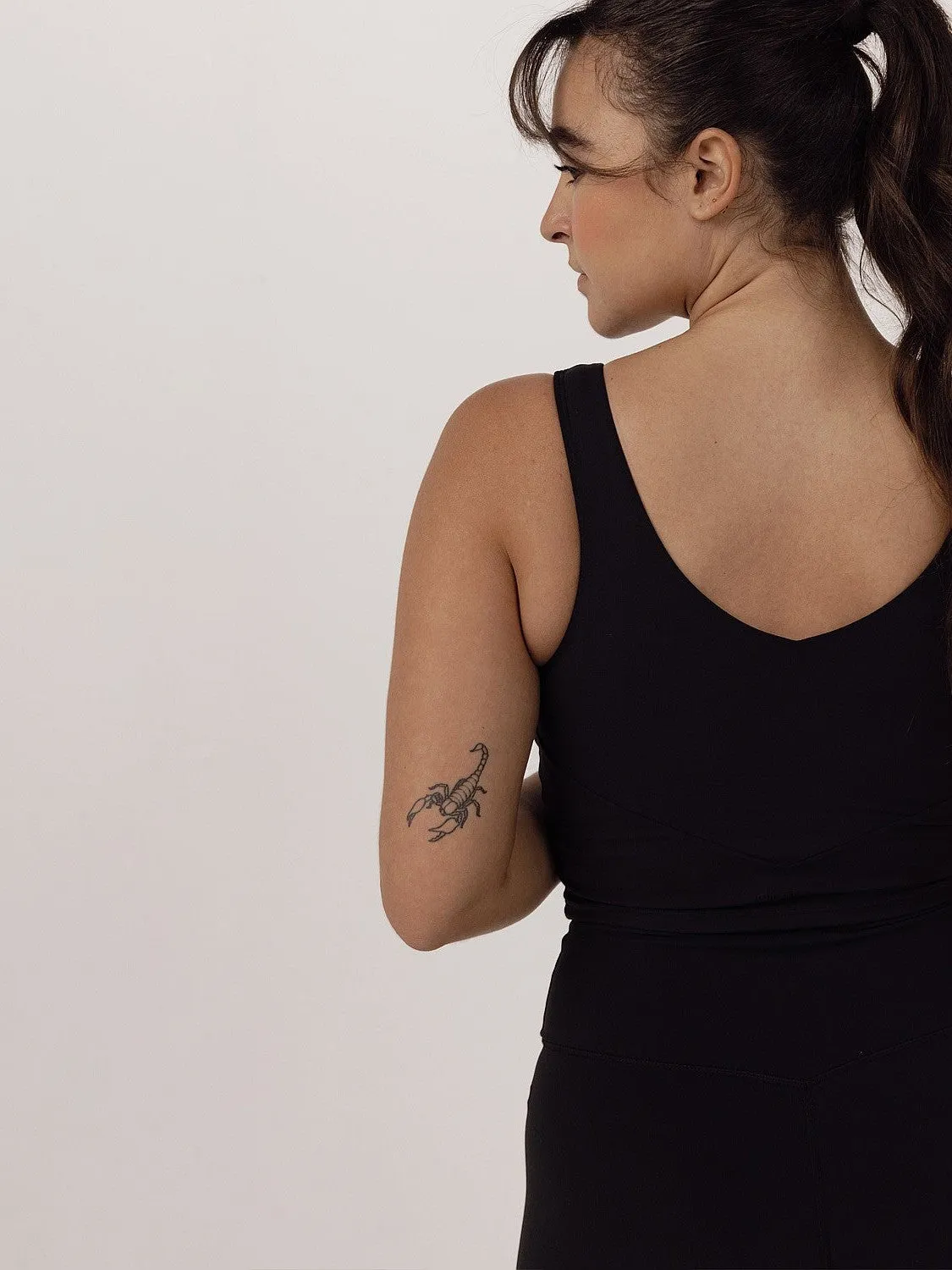 Black Sense Bralette Daily Casual Odor-resistant