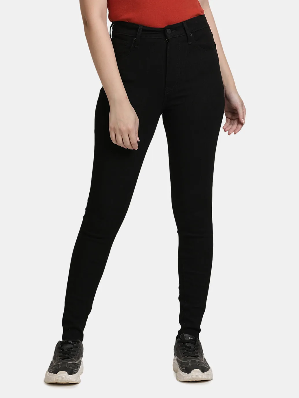 Winter Warmth Minimalist Office Wear Chill Outfit Date Night Women's Black Mile High Wide Leg Fit High Rise Jeans