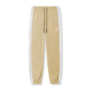 0796. Ripstop Oversized Track Pant - Khaki Sweat Wicking Lining