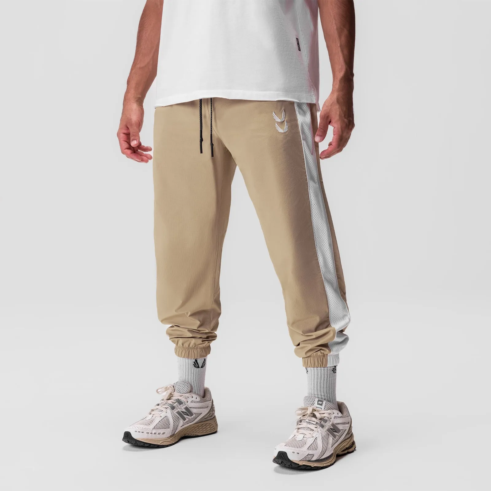 LightweightInsulation Freedom Motion 0796. Ripstop Oversized Track Pant - Khaki
