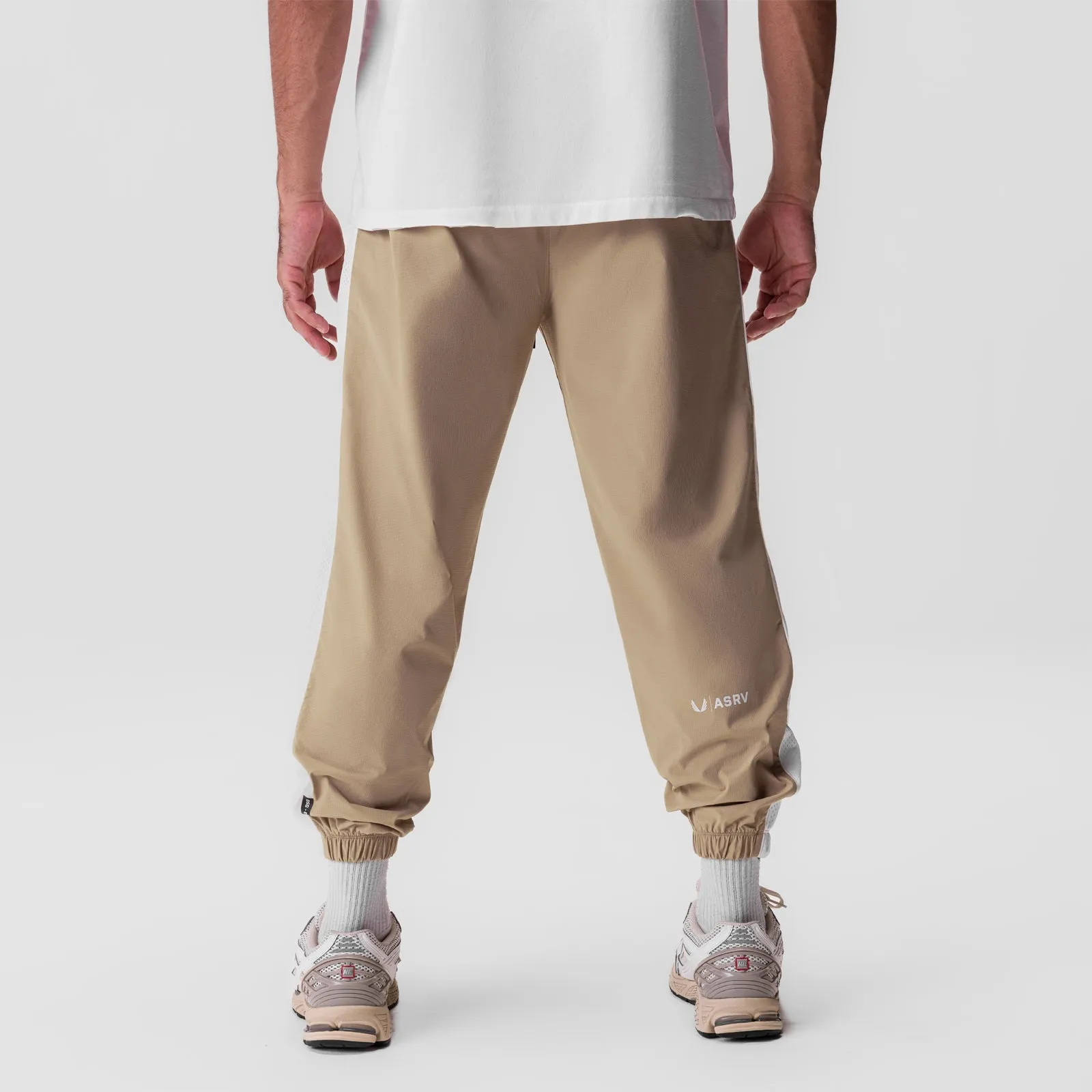 Sustainable Fabric Layering Piece 0796. Ripstop Oversized Track Pant - Khaki