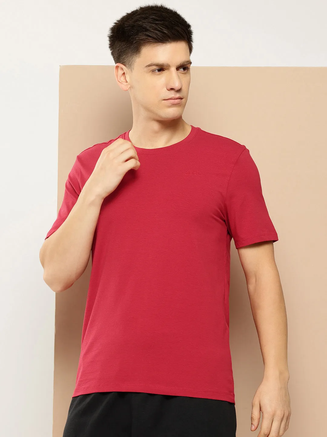 Reinforced Edges Brave Mode Cotton Lycra Tee