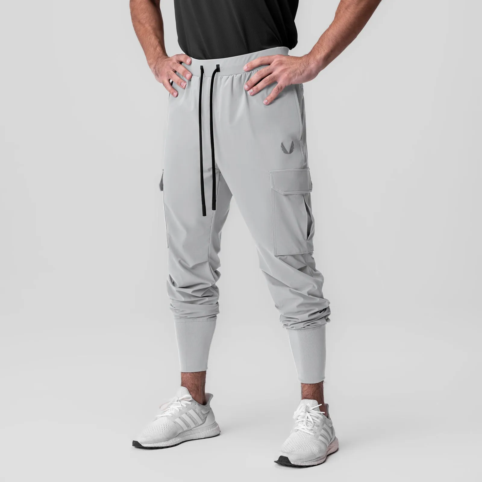 1099. Tetra-Lite? Ice Cargo High Rib Jogger - Slate Grey Versatile Wear Active Lifestyle