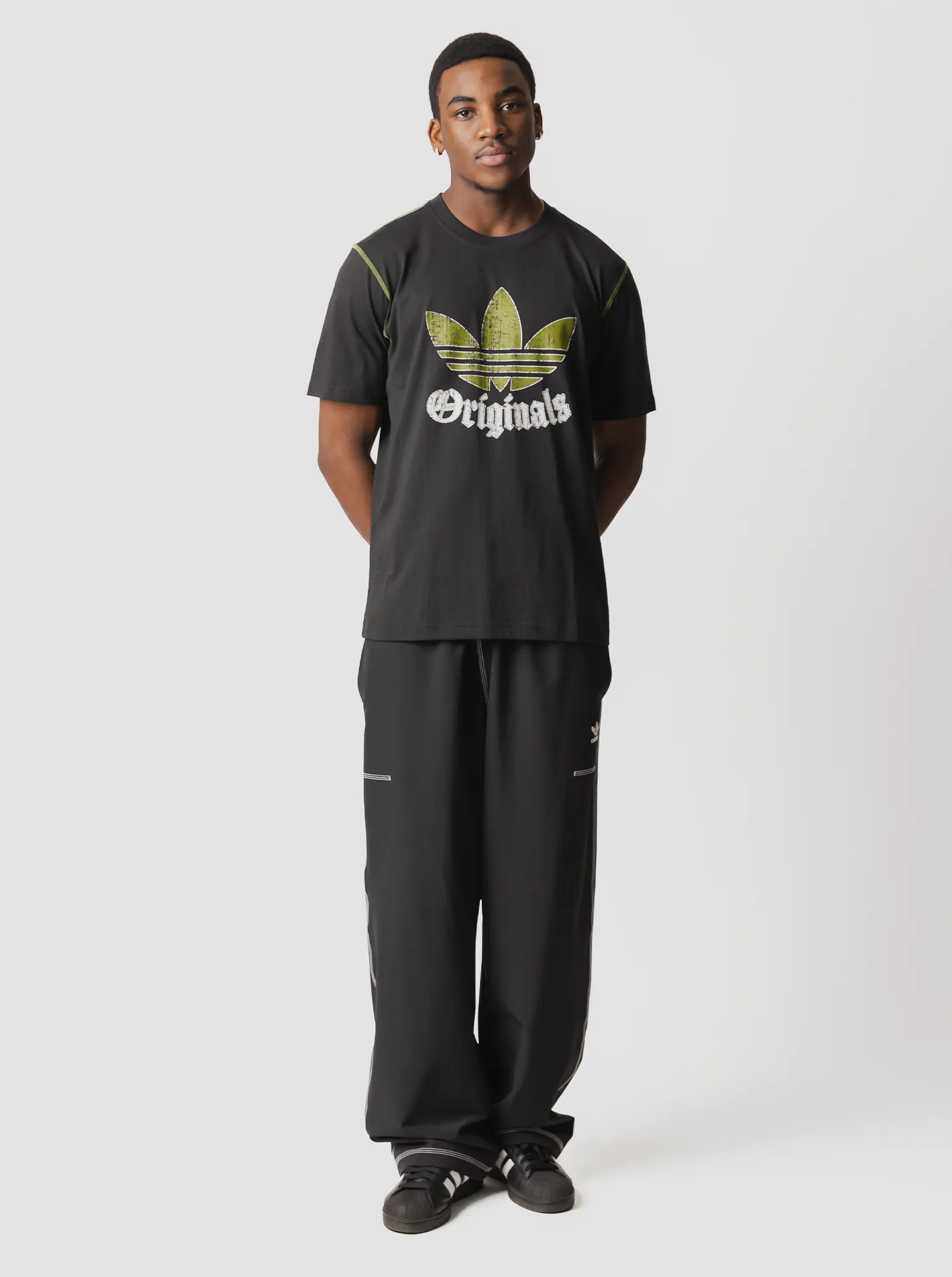 All Time Use Comfort-First Trefoil Essentials Woven Cargo Trousers