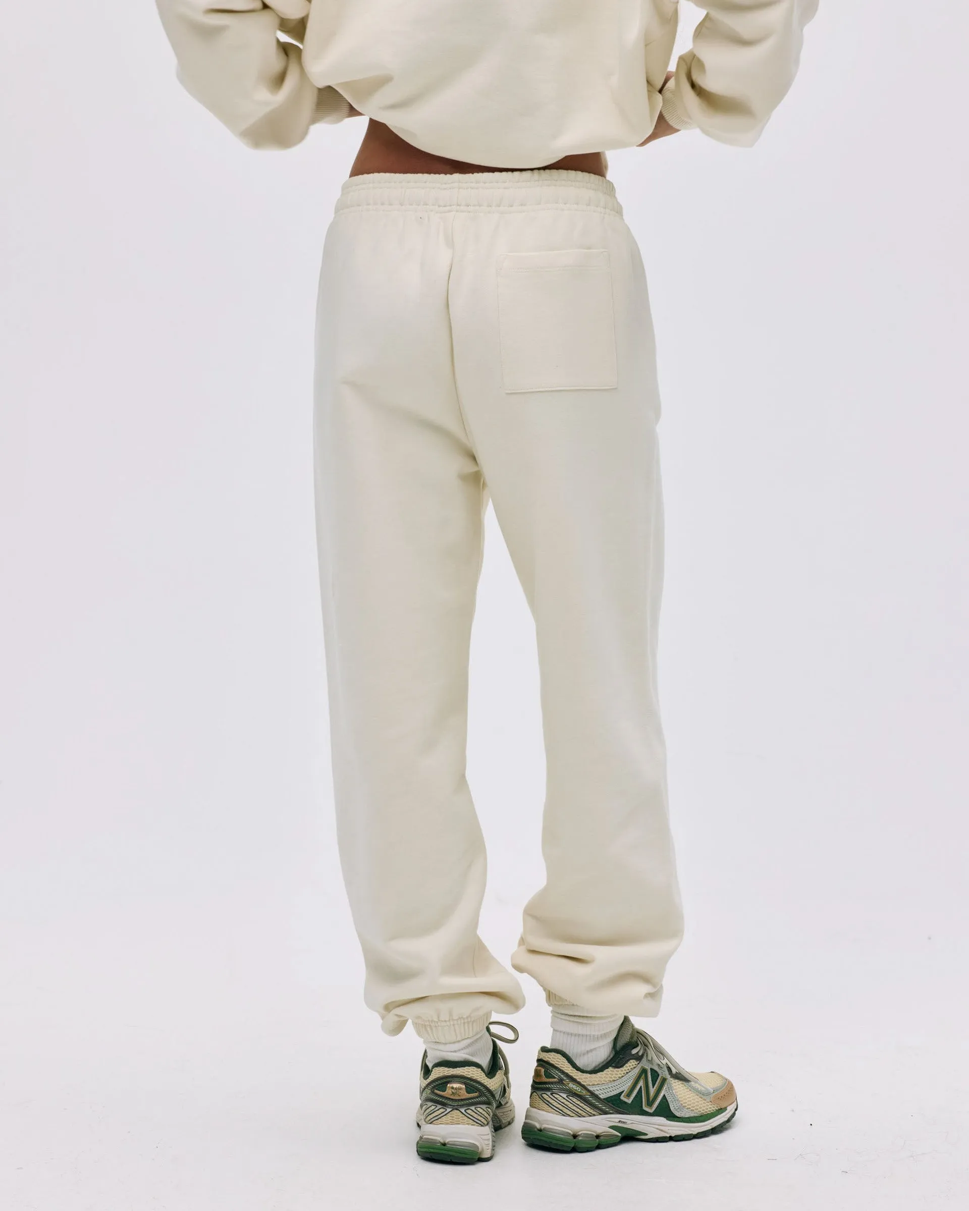 Varsity Sweatpants - Marshmallow White/Midnight Blue Odor Resistant Weekend Ready