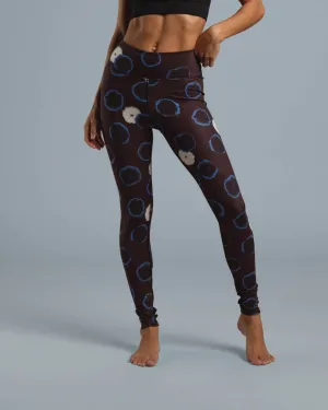Yoga Class Breathable Fabric Flexible Stitching Women's Staple Legging