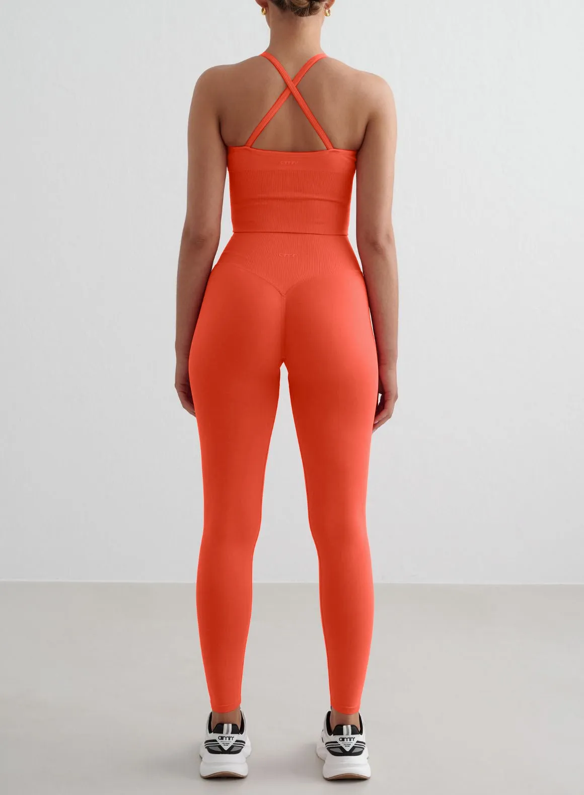 Tangerine Shape Seamless Tights Non see through