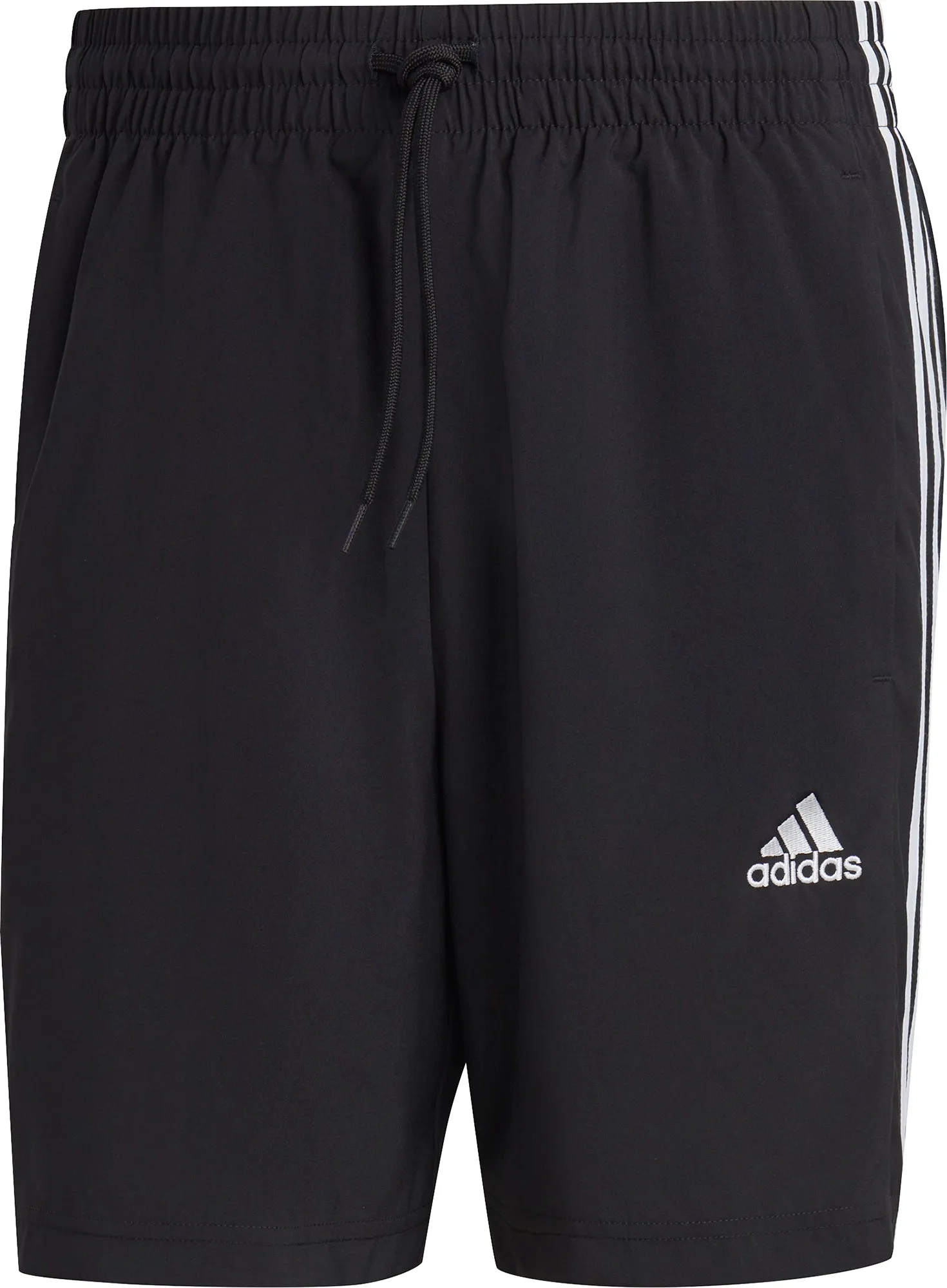 Cap adidas AeroReady Essentials Chelsea 3 Stipes Mens Training Shorts - Black
