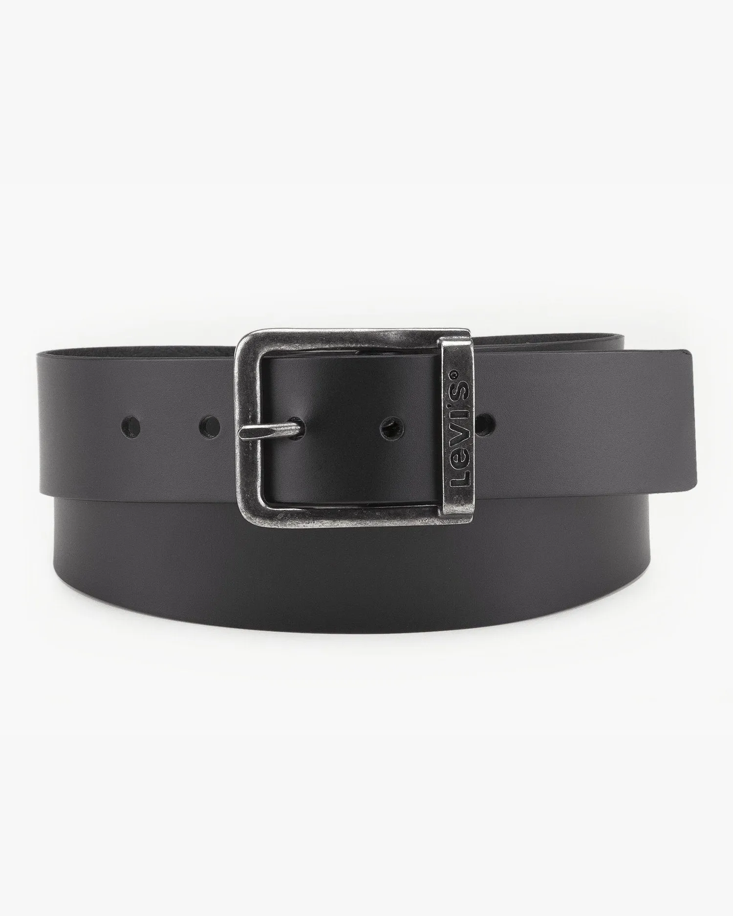 Shopping Day Slim Must Have Wear Levi's? Alderpoint Leather Belt - Black