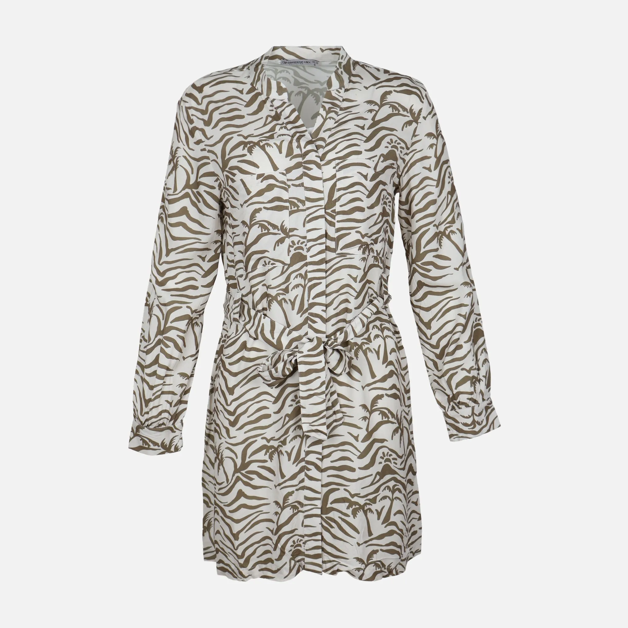 WOMEN WOVEN SHIRT DRESS Leader Fit